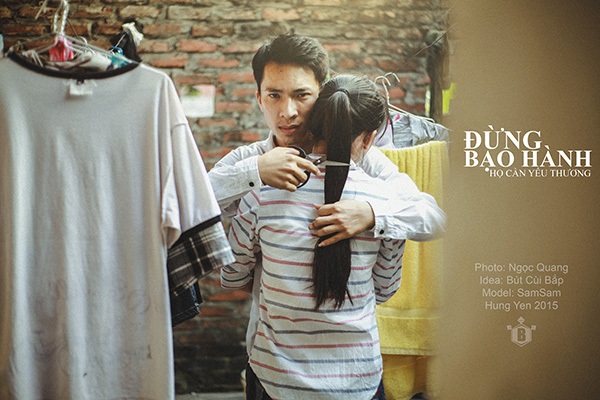 Một người chồng sẵn sàng cắt bỏ hết những giá trị quý giá nhất của vợ mình trong cơn tức giận. Mặc kệ tình cảm của người vợ (chú thích ảnh của tác giả - PV)