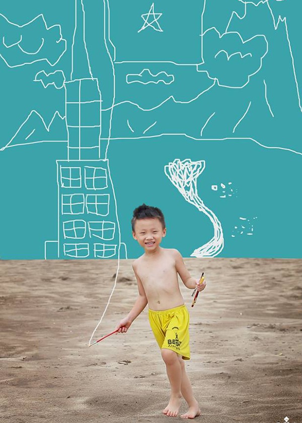 Bộ ảnh siêu thực cảnh báo về vấn nạn cận thị ở trẻ em - 11 Tăng những hoạt động ngoài trời. Thể thao, ngoại khóa, nơi mà bé có thể thể hiện sử dụng đôi mắt trong việc nhìn xa, nhìn gần, và sử dụng con mắt thẩm mĩ thật nhiều. Tôi nghĩ là cần thiết