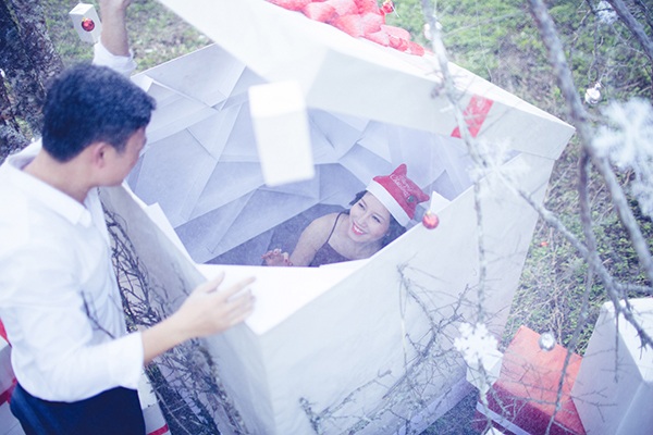 Bộ ảnh cưới đậm không khí Noel của cặp đôi Hà thành - 2 Bộ ảnh cưới đậm không khí Noel của cặp đôi Hà thành - 2