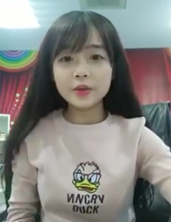Cô gái xinh xắn hát rap hút hơn 400.000 lượt xem trên Facebook - 2 Vẻ đáng yêu của cô gái trẻ