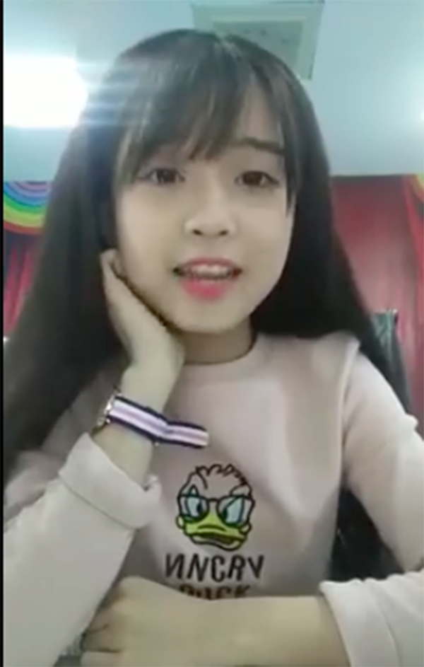 Cô gái xinh xắn hát rap hút hơn 400.000 lượt xem trên Facebook - 3 Cô có tài hát rap khá hay