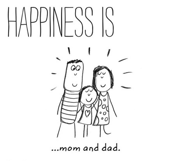 Hạnh phúc là gia đình quây quần bên nhau