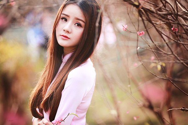 Thiếu nữ mộng mơ giữa vườn đào Nhật Tân - 8 Thiếu nữ mộng mơ giữa vườn đào Nhật Tân - 8