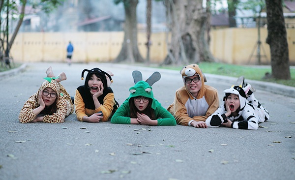 Bộ ảnh vừa được thực hiện trong ngày chủ nhật tuần trước.