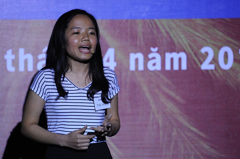 Tìm ra đại diện Việt Nam thi thuyết trình khoa học tại Anh - 5 Bạn Phạm Thị Hiển - ĐH KHTN, nói về phân bón vi sinh - chìa khoá của nền nông nghiệp tương lai