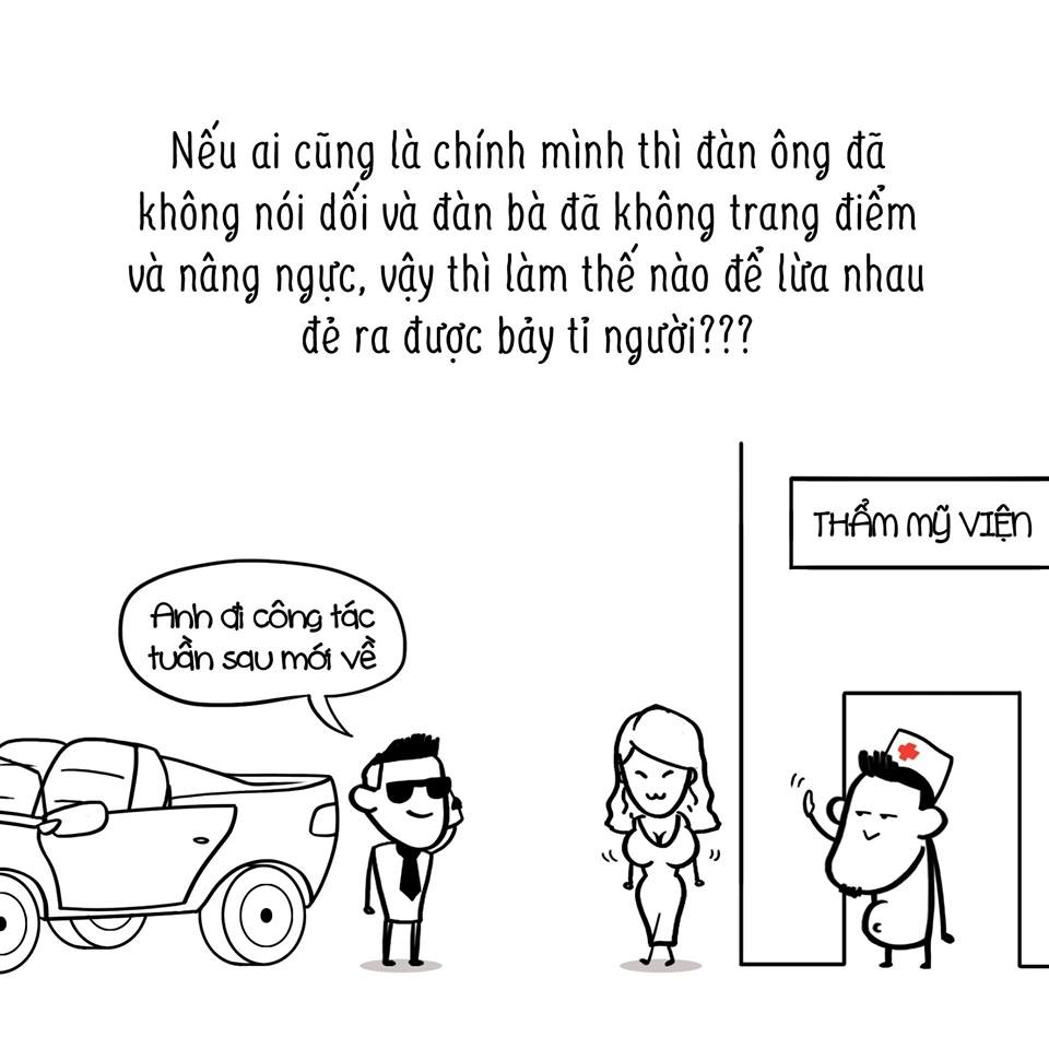 Góc nhìn hài hước, thâm thuý của người trẻ qua tranh vẽ - 7 Góc nhìn hài hước, thâm thuý của người trẻ qua tranh vẽ - 7