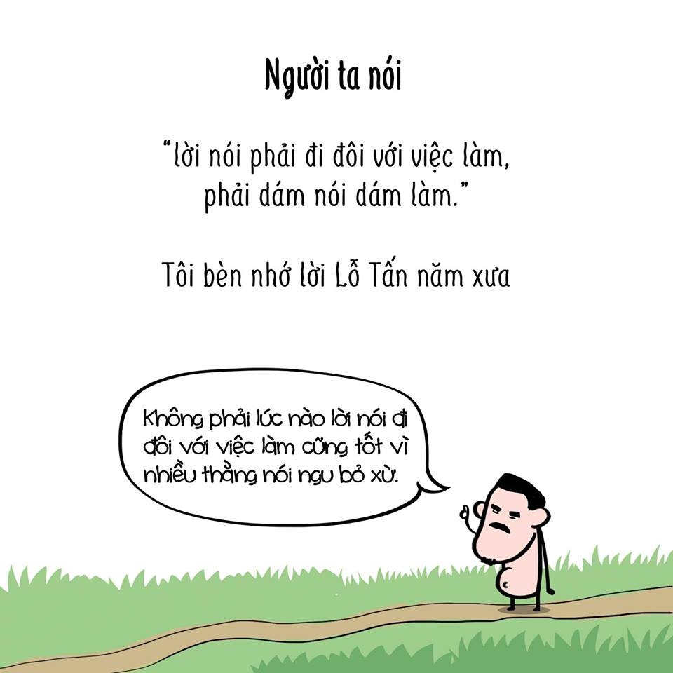 Góc nhìn hài hước, thâm thuý của người trẻ qua tranh vẽ - 8 Góc nhìn hài hước, thâm thuý của người trẻ qua tranh vẽ - 8