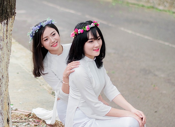 Ảnh kỷ niệm tuổi học trò của hai cô bạn thân "như hình với bóng" - 7
Chi và Vy có sở thích tương đồng và rất hợp nhau