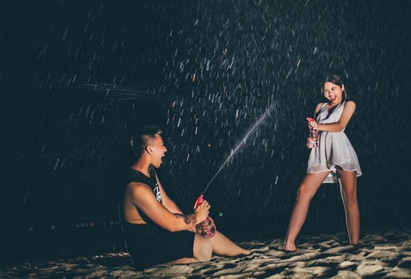 Thoải mái vui đùa và diễn sâu trước ống kính