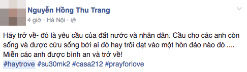Hashtag "Hãy trở về" cầu nguyện cho tổ bay CASA-212 phủ khắp mạng xã hội - 9 Hashtag "Hãy trở về" cầu nguyện cho tổ bay CASA-212 phủ khắp mạng xã hội - 9