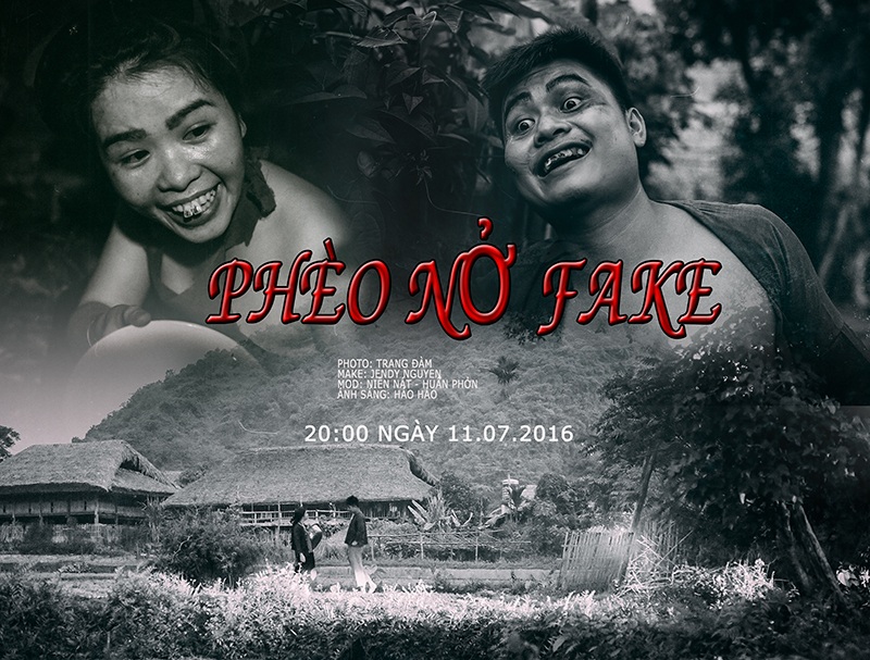 Cái kết mới đầy hạnh phúc cho chuyện tình Thị Nở - Chí Phèo - 1 Bộ ảnh mô phỏng theo nhân vật Chí Phèo và Thị Nở trong tác phẩm kinh điển của nhà văn Nam Cao