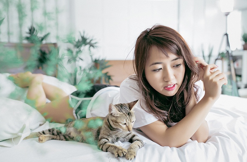 Cuối tuần thư giãn của hot girl Vũ Quỳnh Anh bên chú mèo cưng - 7 Ở Mỹ, Quỳnh Anh thường bận rộn với việc học và phải sống tự lập. Khi về Việt Nam được ở bên gia đình là khoảng thời gian Quỳnh Anh cảm thấy thư giãn nhất.