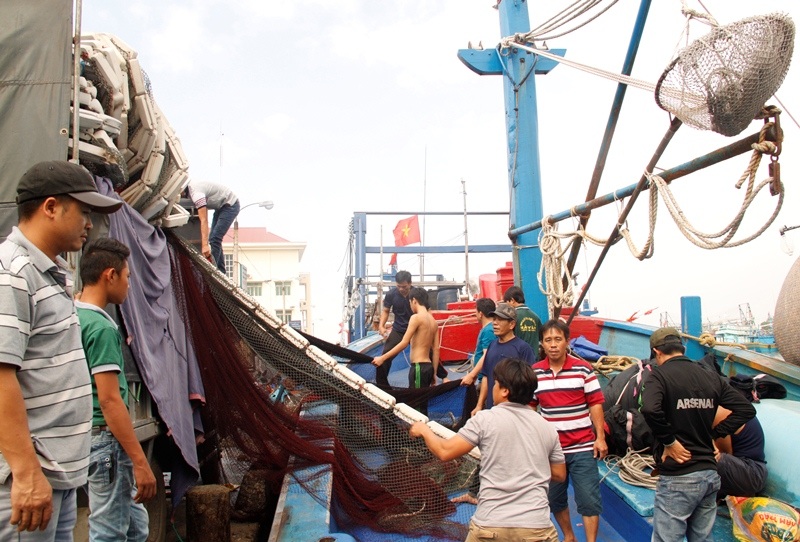 Ngư dân ngày càng trang bị nhiều thiết bị hiện đại để khai thác thủy sản đạt hiệu quả