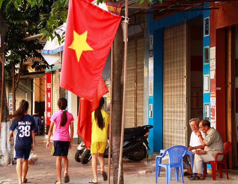 Không khí đón Tết Độc lập của người dân TP Quy Nhơn (Bình Định) khá bình yên