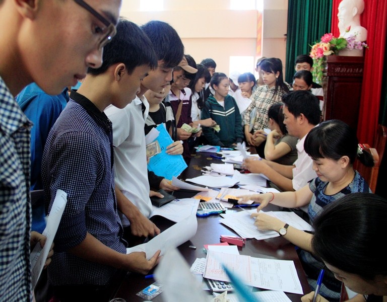 Theo kế hoạch, sinh viên năm thứ nhất - trúng tuyển đợt 1 và đợt 2 - cùng bắt đầu học chính thức từ ngày 12/9 (ảnh minh họa)