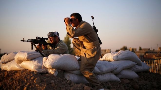 Đặc nhiệm Mỹ bị IS sát hại ở Iraq - 1 Lính Mỹ chiến đấu tại Iraq (Ảnh: Reuters)