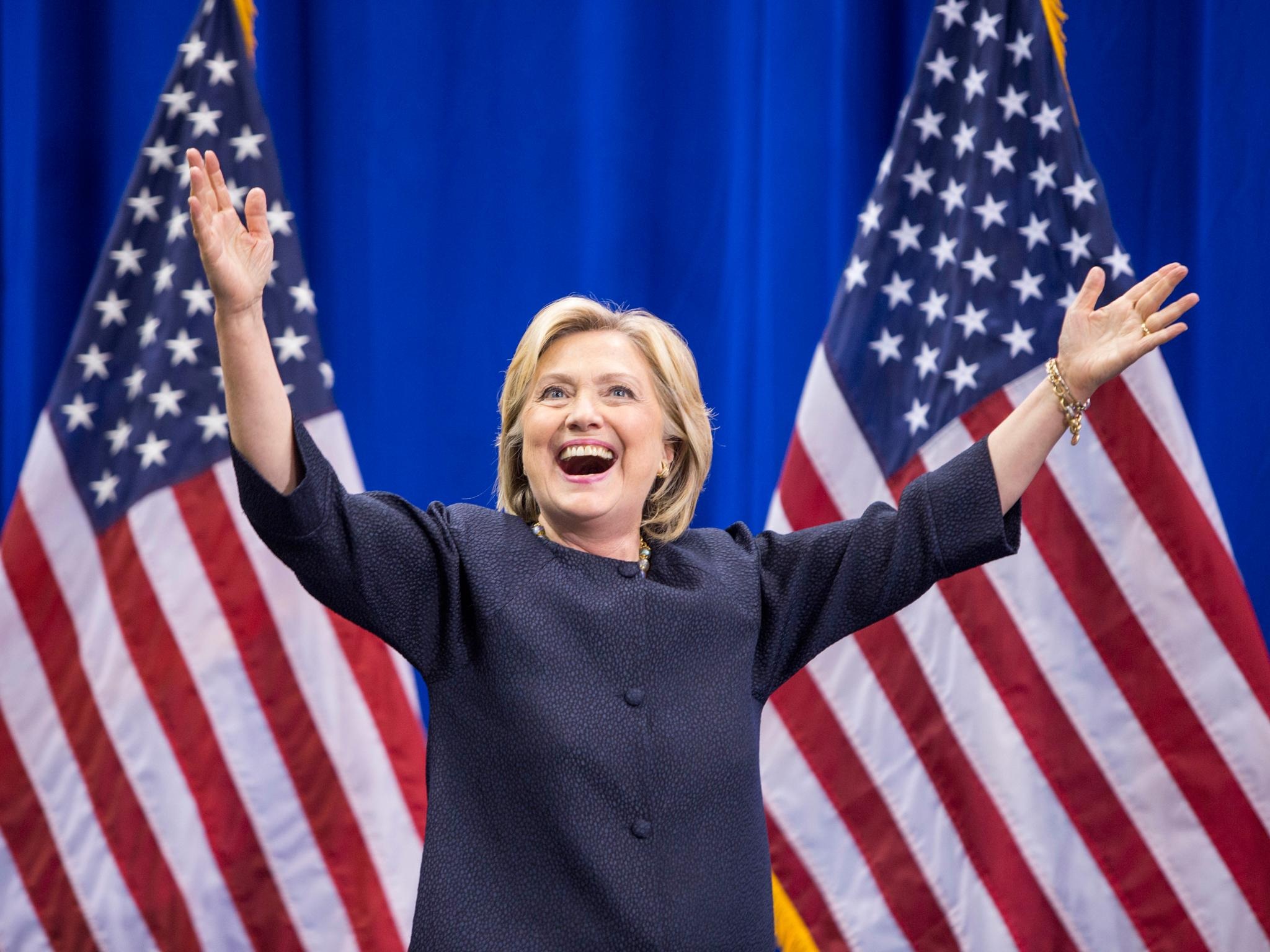 Hillary Clinton giành cơ hội lịch sử - 1 Cựu Ngoại trưởng Mỹ Hillary Clinton (Ảnh: USAONLINE)