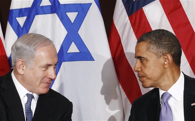 Mỹ sẽ viện trợ quân sự lớn chưa từng có cho Israel - 1 Thủ tướng Israel Benjamin Netanyahu (trái) và Tổng thống Mỹ Barack Obama (Ảnh: Reuters)