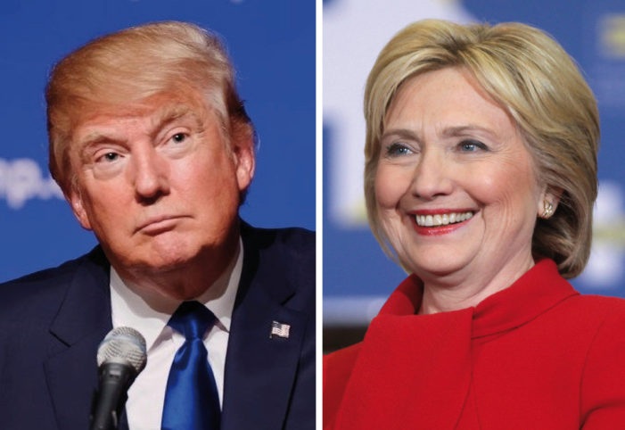 Trump, Clinton và tương lai quan hệ Việt - Mỹ - 1 Ông Donald Trump (trái) và bà Hillary Clinton (Ảnh: Politicususa)