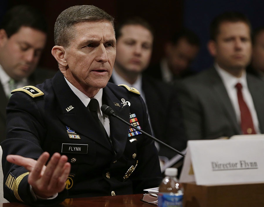 Mỹ: Máy tính cá nhân của IS tràn ngập phim người lớn - 1 Tướng tình báo Michael Flynn (Ảnh: Reuters)