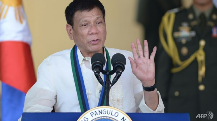 Tân tổng thống Philippines Rodrigo Duterte (Ảnh: AFP)
