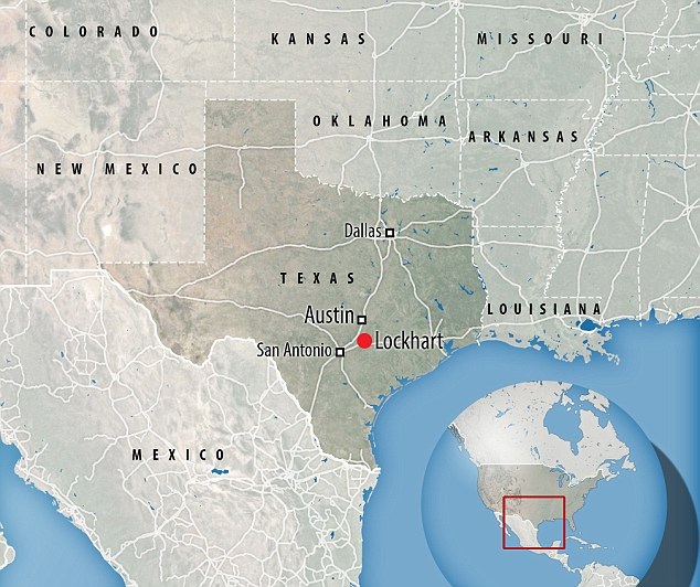 Chấm đỏ là nơi xảy ra vụ tai nạn (Ảnh: DM)