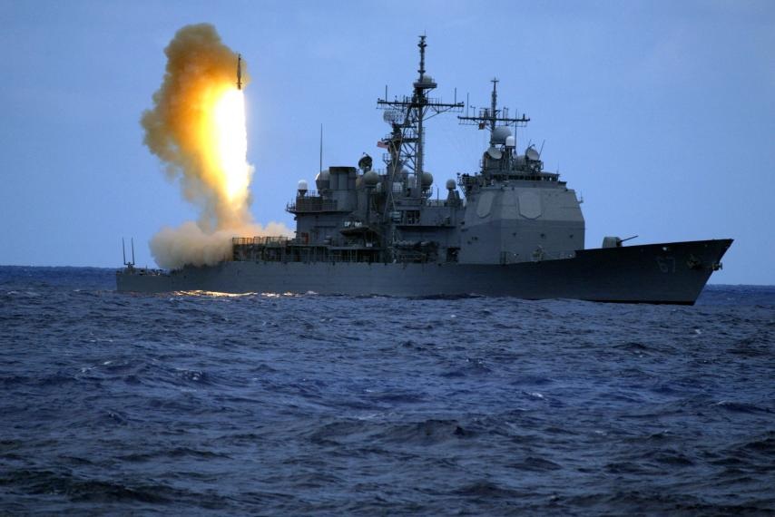 Sau THAAD, Hàn Quốc tiếp tục muốn nhận vũ khí "khủng" từ Mỹ - 1 Hải quân Mỹ phóng thử tên lửa SM-3. (Ảnh: USNavy)