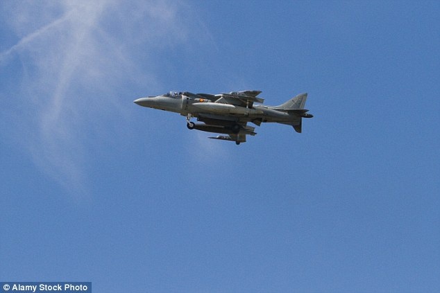 Máy bay quân sự Mỹ rơi ở ngoài khơi Nhật Bản - 1 Máy bay chiến đấu AV8B Harrier II (Ảnh: Alamy Stock)