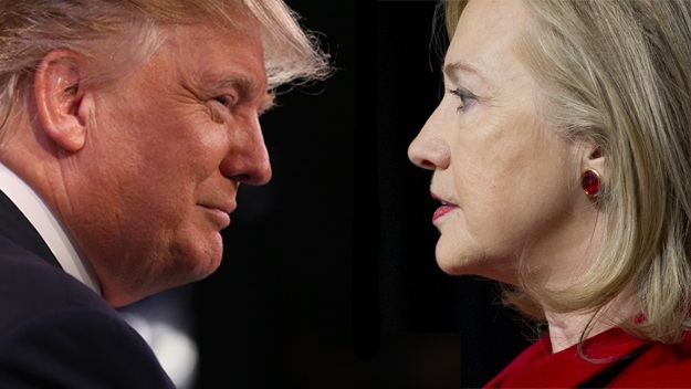 Nước Mỹ “nóng” trước cuộc so găng đầu tiên giữa hai ứng viên tổng thống - 1 Ông Donald Trump và bà Hillary Clinton sẽ có cuộc tranh luận trực tiếp đầu tiên vào tối ngày 26/9 (Ảnh: Getty)