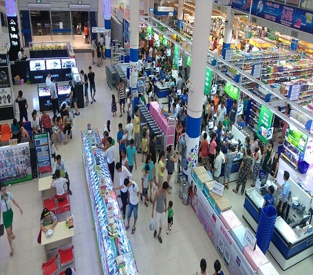 Siêu thị cũng là điểm đến lý tưởng cho việc tránh nóng và mua sắm