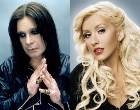 Những căn biệt thự trứ danh của người nổi tiếng - 17 Christina Aguilera (phải) đã mua lại căn biệt thự xinh xắn từ rocker Ozzy Osbourne (trái).