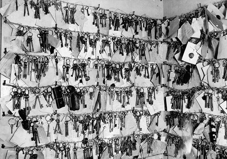 Tật đãng trí muôn thuở của con người từ xưa đến nay, đó là hay bỏ quên chìa khóa (Ảnh chụp năm 1935).