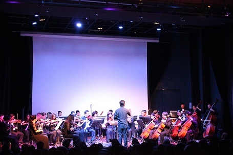 Khán phòng biểu diễn Trung tâm Văn hóa Pháp chật kín khán giả