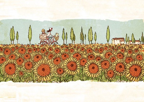 Cuộc hành trình đưa ông qua vô số miền đất lạ.