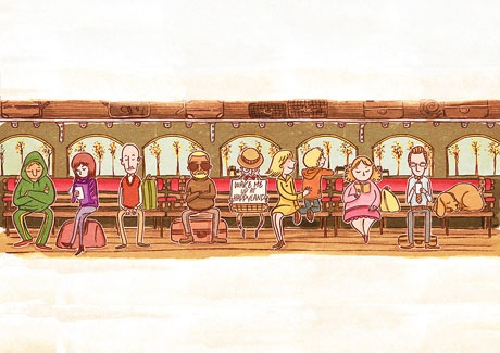 Ông cụ vì mải miết đi tìm một cái đích hoàn hảo đúng với ý nguyện, mà đã “ngủ gật”, đã thờ ơ, bỏ lỡ những niềm vui, hạnh phúc diễn ra dọc đường.