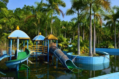 Công viên bỏ hoang của Việt Nam bỗng gây sốt trên báo phương Tây - 3 Công viên được mở cửa từ năm 2004 nhưng không kinh doanh phát đạt và dần rơi vào tình trạng bị bỏ hoang.