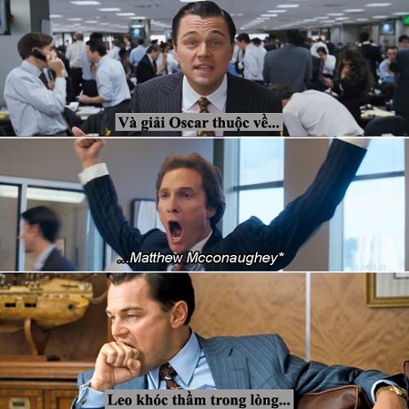 Bật cười với… “nỗi đau đời” của Leonardo DiCaprio - 11 Nỗi đau của Leonardo DiCaprio trong năm 2014.