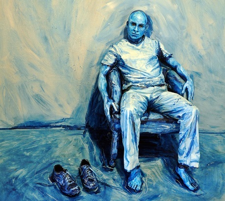 Alexa cần tới vài ngày chuẩn bị mới có thể hoàn thành xong một tác phẩm nghệ thuật thị giác như thế này. Chỉ riêng việc sơn vẽ lên người mẫu đã mất khoảng 4 tiếng.