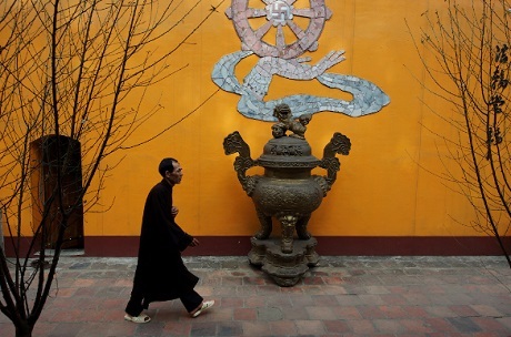 Một góc chùa Thiên Trù, thuộc Chùa Hương.