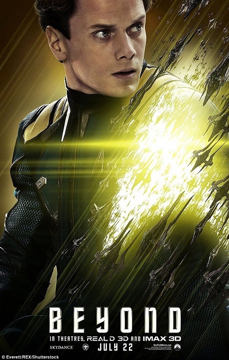 Nam diễn viên “Star Trek” chết trẻ vì tai nạn thương tâm - 5 Nam diễn viên sắp tới sẽ xuất hiện trong bộ phim “Star Trek Beyond”, ra mắt vào tháng 7 tới đây.