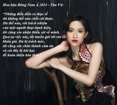 Xúc động những bài thơ nói hộ biết bao tấm lòng - 10 Hoa hậu Thu Vũ xin lỗi vì sự cố “nói tiếng Anh dở”