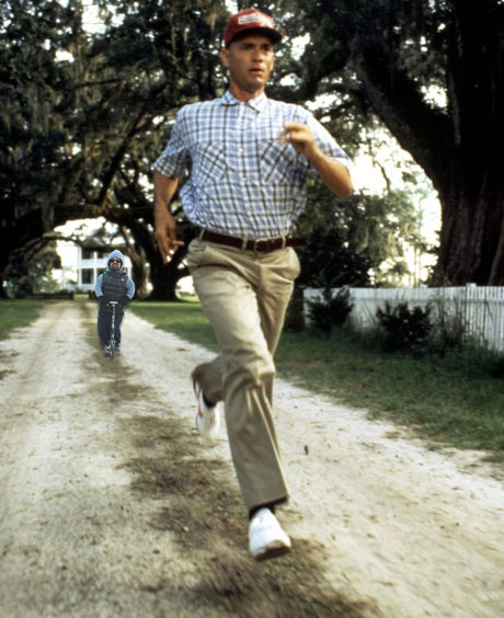 Khi quỷ lùn của “Trò chơi vương quyền” xuống phố… - 16 Forrest Gump, chạy nhanh!