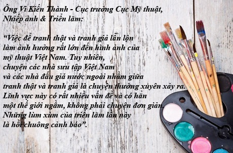Một tuần của nhiều câu chuyện lùm xùm tranh cãi - 7 “Nhìn nét vẽ ngây ngô, trình độ thấp… là nhận ra tranh thật - giả”