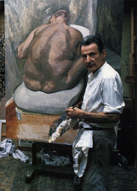 Bức tranh bị danh họa chối bỏ hóa ra là… tranh thật - 2 Danh họa người Anh Lucian Freud.
