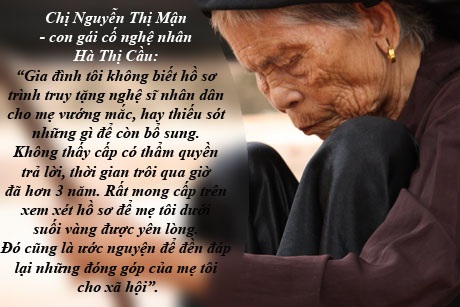 Dư âm đọng lại từ scandal Hoa hậu và tranh giả - 6 Vì sao “thần xẩm” Hà Thị Cầu chưa được truy tặng nghệ sĩ nhân dân?