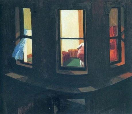 Bức “Night Windows” (Những ô cửa đêm)
