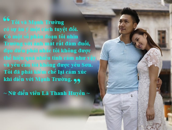 Lã Thanh Huyền tiết lộ cảnh hôn đắm đuối Hồng Đăng bên sông Hàn