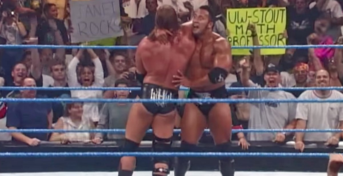 Trong suốt nhiều năm làm đô vật kể từ khi từ giã sự nghiệp cầu thủ bóng bầu dục, Dwayne Johnson trở nên nổi tiếng trên võ đài với những thế võ trứ danh.