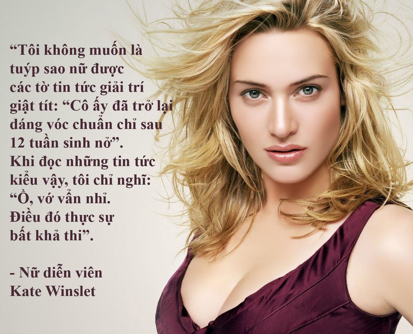 Sao nữ Hollywood nói gì về chuyện… “hậu sinh nở”? - 7 Sao nữ Hollywood nói gì về chuyện… “hậu sinh nở”? - 7