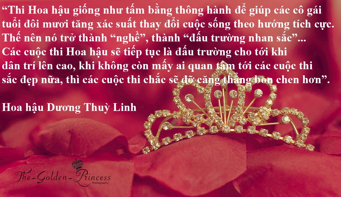 Tại sao các cuộc thi Hoa hậu càng ngày càng lắm scandal? - 3 Khi cuộc thi Hoa hậu trở thành “đấu trường” nhan sắc - Cuộc thi Hoa hậu trở thành “đấu trường” nhan sắc và Hoa hậu được xem là một “nghề” để tiến thân đang khiến cho các cuộc thi nhan sắc ngày càng vướng phải những lùm xùm không đáng có.